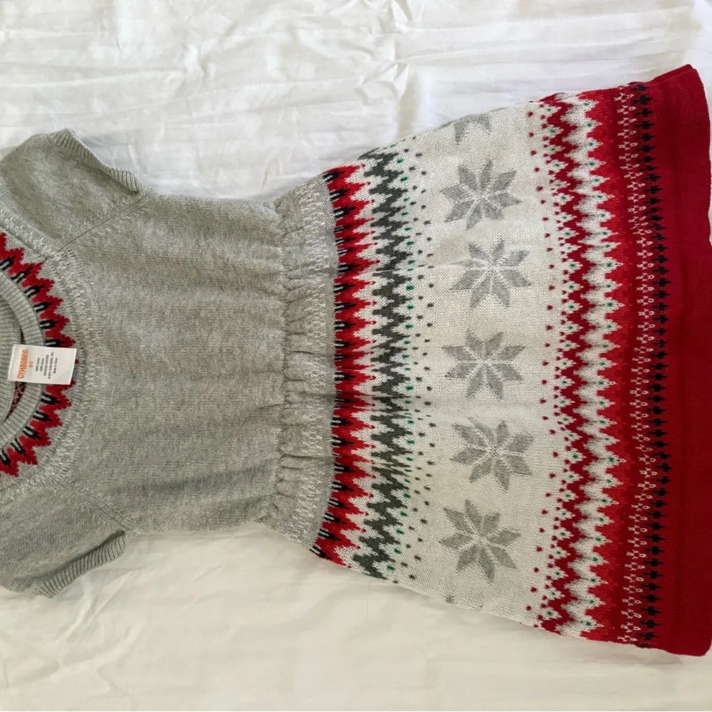 Vintage Gymboree Holiday Cotton Dress 2T